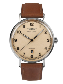 Iron Annie Herrenuhr 5954-3 Lederband Serie Amazonas Impressionen Swiss Automatik